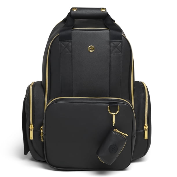 Mochila para pañales Huggies Sunshine Pack de piel negra
