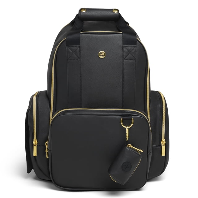 Mochila para pañales Huggies Sunshine Pack de piel negra