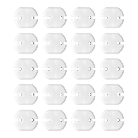 1 Set Baby Proof Electrical Socket Guard 2 Pin Outlet Protectors Lovely Cartoon Toddler Proof Outlet Cover for Kitchen