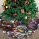 thumbnail image 3 of Falda para árbol de Navidad de Joker, suave y divertida, collar para árbol de Navidad, decoración navideña de granja de 36", 3 of 4