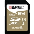 thumbnail image 1 of Emtec CL10 U3 64 GB SD SpeedIN' Card, 1 of 2