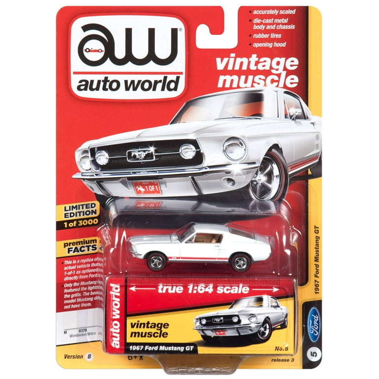 1967 Ford Mustang 限定ミニカー ミニカー 1/18 1967 フォード・マスタング ファストバック 黒