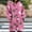 Pink, variant on Abomasnow Fleece Lined Hoodies for Women Long Sleeve Button Down Cardigan Jackets Fall Winter Sharpe Fuzzy Coat with Hooded