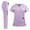 Gold, variant on Highly Popular Scrub Sets in Europe, America and Southeast Asia: Ideal for Daily Work Two-Piece Uniforms, Comfortable Workwear