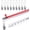 3.3FT, variant on Self Adhesive Ceiling Curtain Track, 3.3 FT Flexible Cuttable No Drill Curtain Rail, Stick Ceiling Mount Curtain Rod for Room Divider, Window, Closet, RV, Includes Hooks and Clips