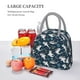 thumbnail image 5 of Disketp Friendly Sharks Bolsa Térmica para Almuerzo, Lonchera con Abertura Amplia y Gran Capacidad, Organizador Reutilizable para Mujeres, Hombres y Adultos, 5 of 6