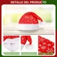 thumbnail image 3 of 12 Gorros D Santa Claus Navideños Estampado Metálico Navidad, 3 of 7