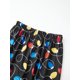 thumbnail image 4 of Conjunto de pijamas navideños familiares a juego con estampado de luces de guirnalda de letras. Pijamas de vacaciones para papá, mamá y niños., 4 of 9