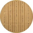 thumbnail image 1 of Ahgly Company Indoor Round Abstract Brown Contemporary Area Rugs, 4' Round, 1 of 4