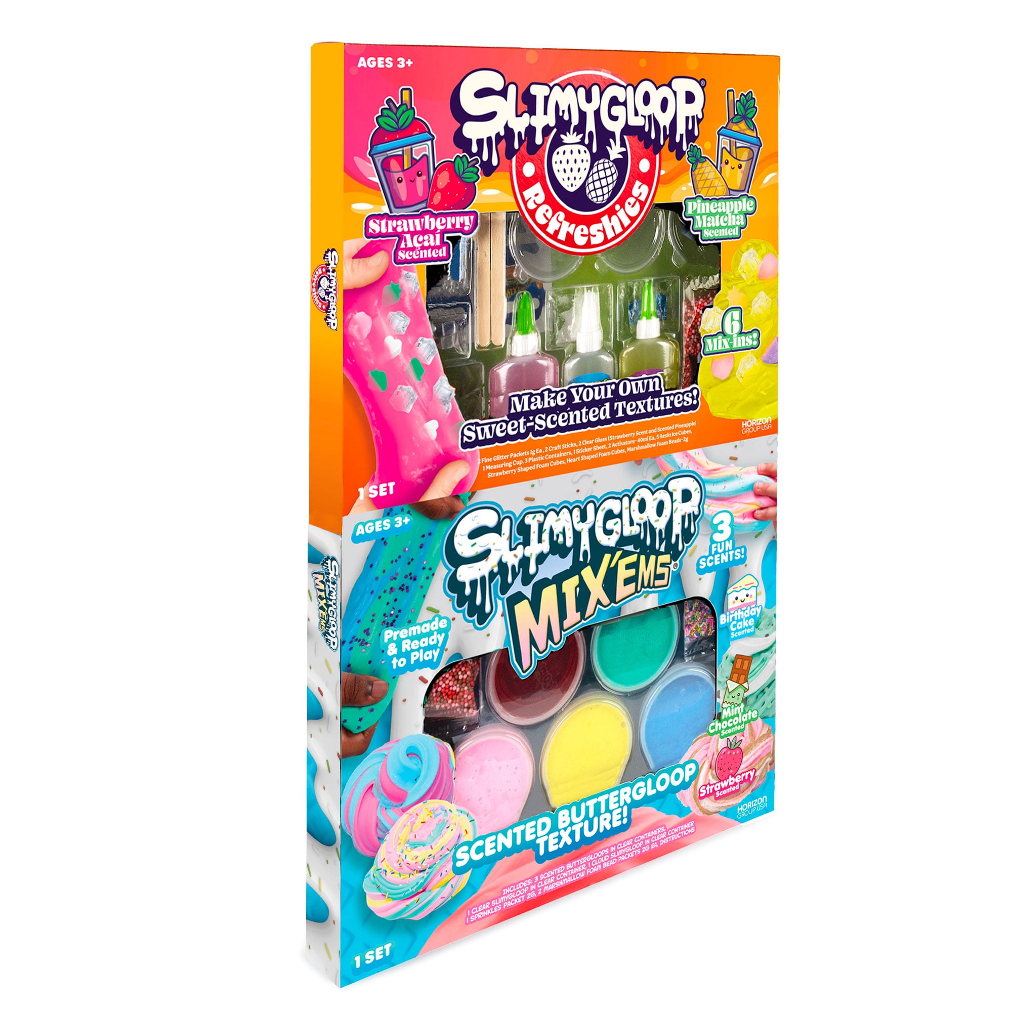 (5 pack) SLIMYGLOOP 2-in-1 Slime Kits