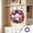 B, variant on Wooowa Independence Day Round Wooden Star Stripe Welcome Sign Pendant Fit for Fourth of July Decorations Patriotic Decor Suitable for Courtyard Entryway Wall Festive Layout