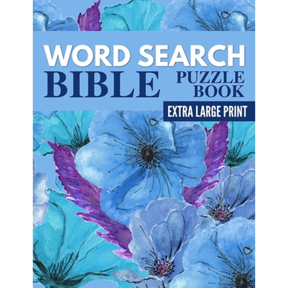 Bible word search books word search bible puzzle book extra large 