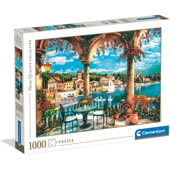 Rompecabezas Clementoni 1000 Piezas Lago de Como 70x50 cm