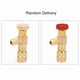 thumbnail image 1 of Válvula de Carga de Refrigerante R410a 1/4 Pulgadas - 5/16 Pulgadas Válvulas de Control de Flujo de Cobre Válvula de Seguridad de Cobre y Flúor, 1 of 7