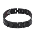 thumbnail image 2 of Pulsera magnética BuyWeekMX Hexagonal Ajustable Desmontable de Hombre, 2 of 9