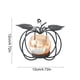 thumbnail image 3 of Adornos de metal y hierro, copas de vidrio dorado para velas de Halloween, 3 of 5
