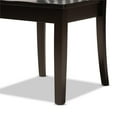 thumbnail image 6 of Bowery Hill Dark Brown Finished Wood 5-Piece Dining Set, 6 of 9