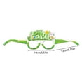 thumbnail image 2 of Yyuenw 6 Pcs Easter Glasses Party Decor Happy Easter Paper Glasses Frame Easter Bunny Photo Booth Props Girls Easter Egg Eyeglasses Supplies for Girls Happy Spring Easter Birthday Party Favor, 2 of 2