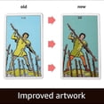 thumbnail image 4 of The Original Tarot Cards Deck With Guide Book For Beginners, Improved Alternative To Rider Waite Tarot Deck, 4 of 5