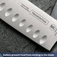 thumbnail image 3 of Tramontina Pro Series Forged 7- Inch Santoku Knife, 3 of 9