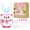 Pink, variant on Kids U-Type Electric Toothbrush Ages 2-7, 6 Brush Head, Blue | 5 Cleaning Modes Electric Toothbrush, 60S Reminder And Memory Function, IPX7 Waterproof, Cute Cartoon Deer Design
