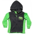 thumbnail image 3 of At The Buzzer Boys Three Piece Fleece Set 53102-33-2T (Green - Dinosaur, Boys 2T), 3 of 4