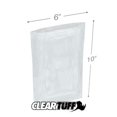 thumbnail image 1 of ClearTuff - 6" x 10" 2 Mil Flat Poly Bags - 1000/Case, 1 of 1