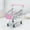 Pink, variant on YingYouFu Children'S Mini Supermarket Shopping Cart - Small Play Shopping Cart for Kids, Durabled Toy for Role-Playing and Educational Funny, Ideal for Young Toddlers and Preschoolers