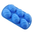 thumbnail image 1 of Yuarrent Molde de silicona Molde de pastel en forma de huevo de Pascua DIY Bandeja de hielo de chocolate Herramienta para hornear panadería casera, Verde Herramientas y accesorios para hornear Azul Yuarrent HA003686-02, 1 of 6