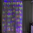 thumbnail image 5 of HESHENG 300 LED Fairy Curtain String Fairy Lights USB String Hanging Lights with Remote Controller for Home Decor Muticolor, 5 of 10