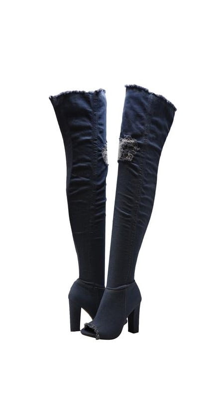 walmart over the knee boots