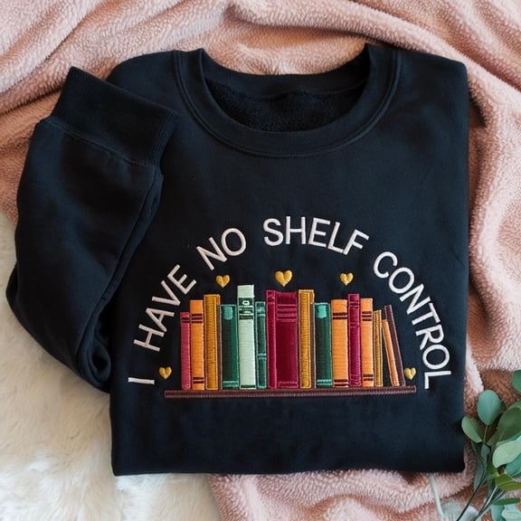 Embroidered Funny Bookworm Sweatshirt, Librarian Sweatshirt, Book Lover Shirt, Reading Teacher Shirt, Reading Shirt, Book Shirt