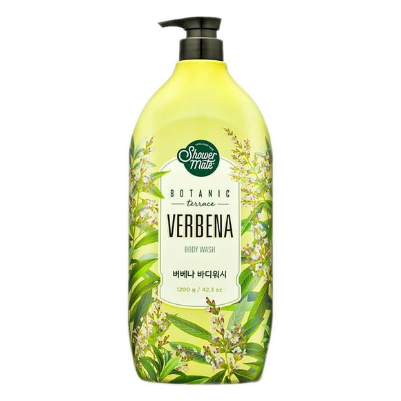 SHOWERMATE Gel Douche Botanique 42.3 fl oz, 1.2 kg (Verveine)