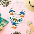 thumbnail image 6 of Turtle Seamless Detachable Sponge Adjustable Strap Bikini Set Two-Pack for Any Summer Scene, 6 of 6