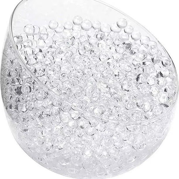 ShenMo Perles d'eau, env.20.000 Perle d'Eau Transparente - Bille d'eau  Transparente pour Vase Decoratif, Billes Hydrogel (100g) 