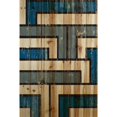 thumbnail image 2 of Marmont Hill - "Tetris" Painting Print on Natural Pine Wood, 2 of 5
