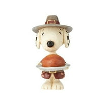 Enesco Peanuts By Jim Shore 6002779 Mini Snoopy Pilgrim Figurine 3.5 Inches
