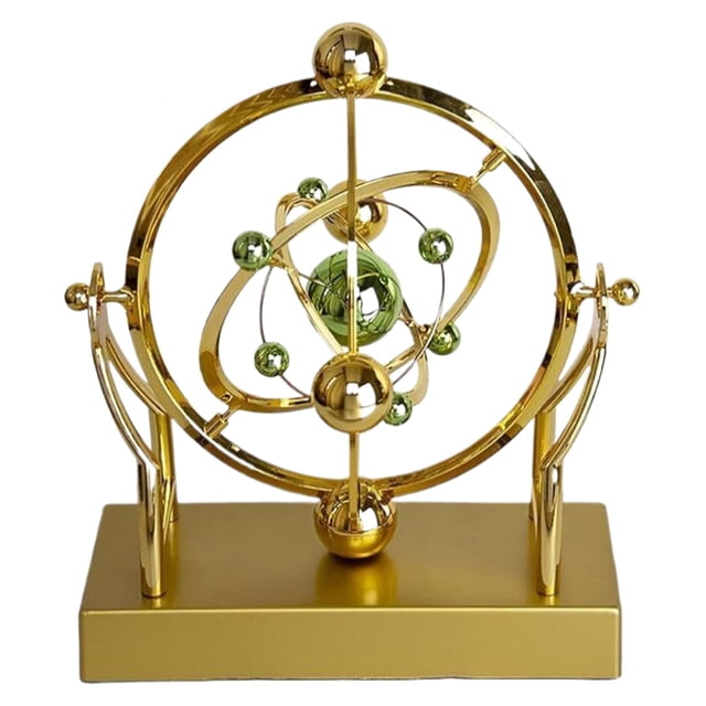FUYPSE 2026 New Arrivals Celestial orbit Perpetual Motion Pendulum, Perpetual Motion Machine, Kinetic Art Perpetual Motion Celestial orbit Desktop Decor Model, Astronomy Decor, Perpetual Motion Toy
