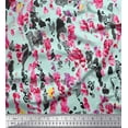 thumbnail image 1 of Soimoi Georgette Viscose Fabric Animal Skin Texture Print Sewing Fabric Yard 42 Inch Wide, 1 of 3