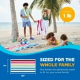 thumbnail image 5 of Kaufman - Cabana Stripe Beach & Pool Towel 30in X 60in - Large Cotton Terry Beach Towel - Soft & Absorbent - Assorted Colors - 100% Cotton - 6 Pack, 5 of 7