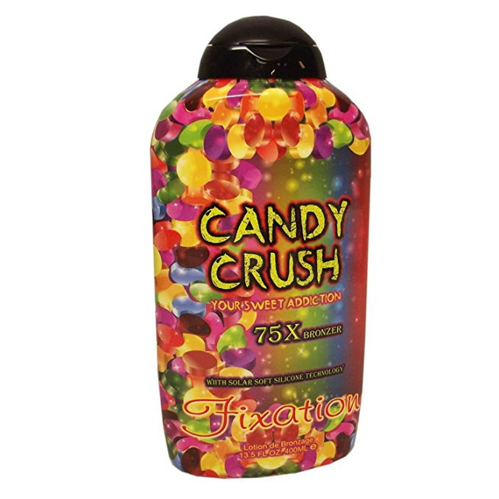 Candy Crush 75X Silicone Bronzer Tanning Lotion 13.5 oz.