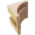 thumbnail image 6 of 5"W x 5"D x 5"H Wide Rivera Rough Cedar Woodgrain TimberThane Corbel, Primed Tan, 6 of 6