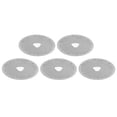 thumbnail image 3 of 5 piezas Cuchilla para cortar tela Cuchilla para cortar papel Cuchilla para cortar tela Cortador de rollo Suministros de costura a medida 45 mm Línea recta, 3 of 9