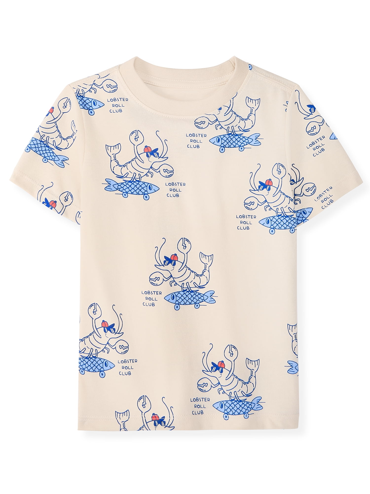 Garanimals Newborn, Baby & Toddler Boy Cotton Short-Sleeve Graphic T-Shirts, 3-Pack, Sizes 0-6T