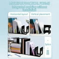 thumbnail image 7 of Dianli Book Stand Organizer Large Size Desktop Bookshelf Adjustable Book Holder for Students Table Storage Office Supplies Time-Limited Price Slashes & Steals, 7 of 7