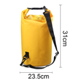 thumbnail image 2 of Bolsa impermeable de PVC Bolsa de cubo Bolsa impermeable Bolsa de natación para rafting en la playa Mochila para exteriores - Kayak, playa, rafting, canotaje, senderismo, camping y pesca MFZFUKR CPB-DE-HJJ-148-9, 2 of 5