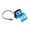 Blue, variant on Rupoun Heat Sink With Cooling Fan for 1/10 Scale Electric RC Car 380 / 390 Motor, High Performance Aluminum Radiator (Gold)