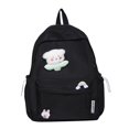 thumbnail image 1 of AMERTEER Sac à Dos Mode Simple Sac d'École Multi-Poches Mignon pour Fille (Vert), 1 of 5