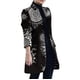 thumbnail image 2 of Puntoco Mujer Elegante Prendas De Vestir Exteriores Casual Solapa Cuello Tweed Abrigo Suelto Chaquetas Puntoco Puntoco-1746, 2 of 5