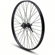 Quality Tiagra/DA22 Front Wheel - 700 QR x 100mm Rim Brake Silver Clincher 32H